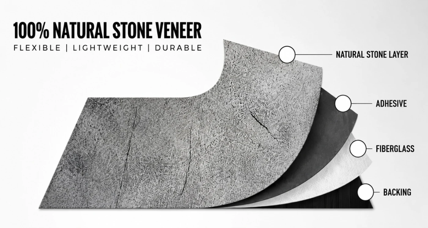 Real Stone Veneer — Premium Quality